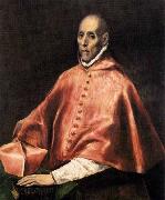 GRECO, El Portrait of Cardinal Tavera France oil painting artist